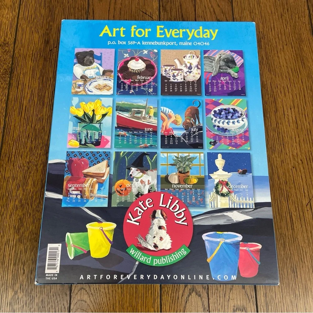 Kate Libby Calendar For 2012 Art For Everyday 11